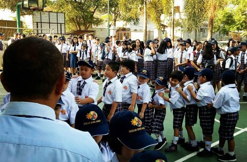 Hari Pertama Masuk Sekolah Tahun Ajaran Baru 2018-2019