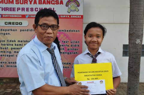 Pemenang Lomba Kreativitas Siswa