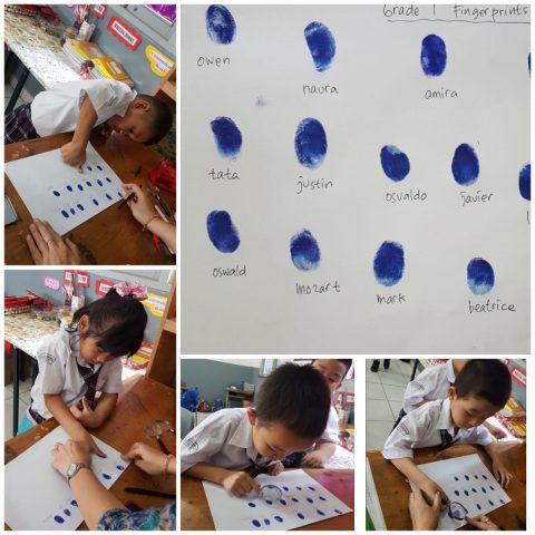 Grade 1 “Your very own fingerprints”